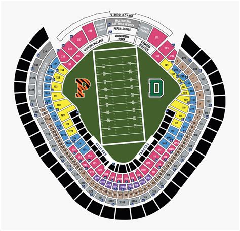 yankee stadium seating chart football games